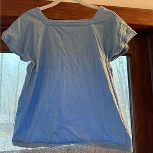 RODIER Sky Blue Short Sleeve Top